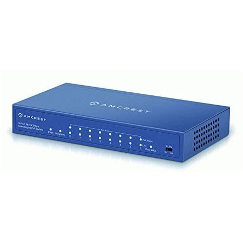 Amcrest 9 port poe